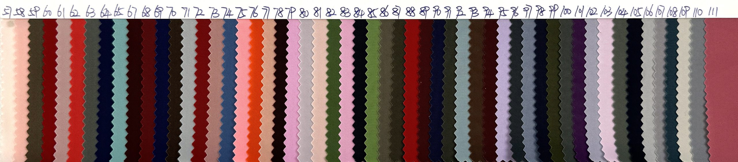 nylon material color options for custom bag manufacturing