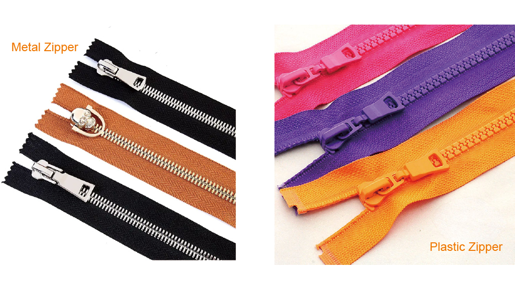 zipper and puller options for custom bag projects