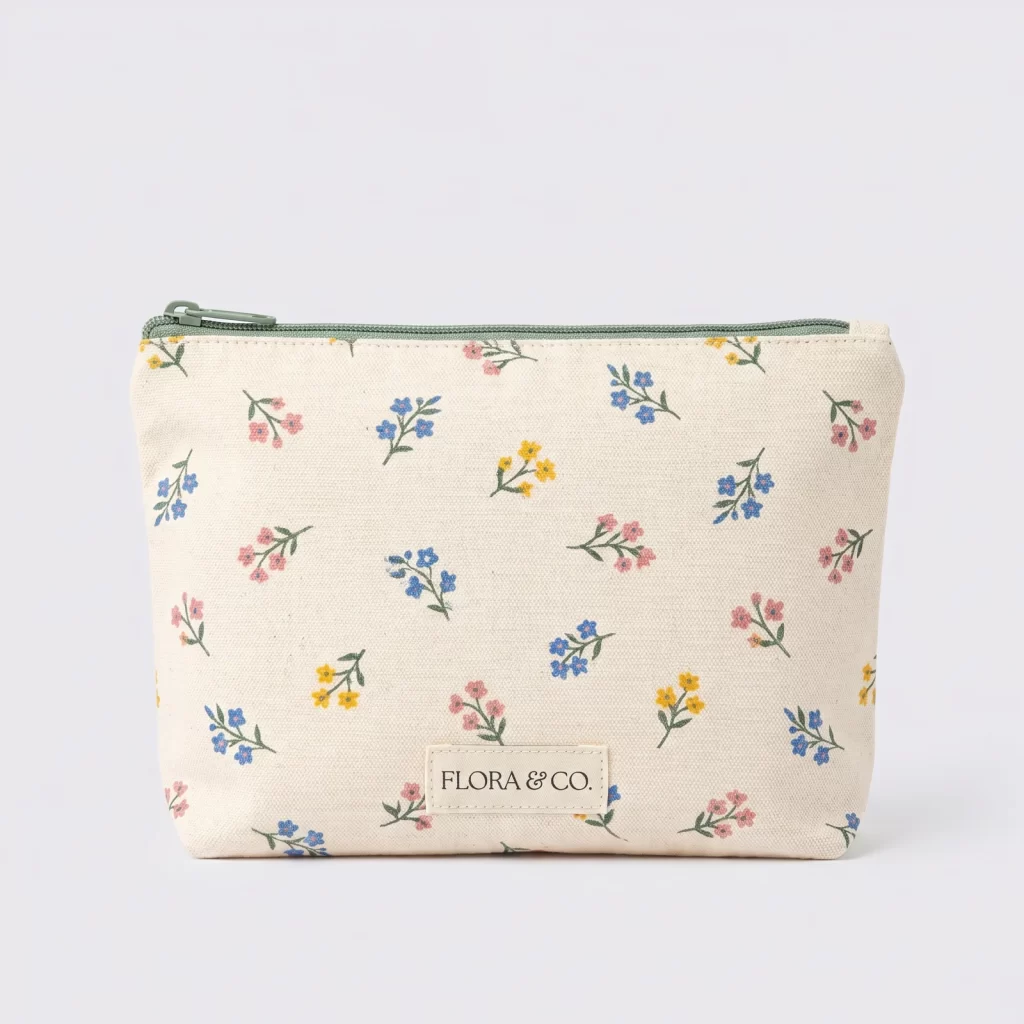 wide-opening cosmetic pouch product reference view 1