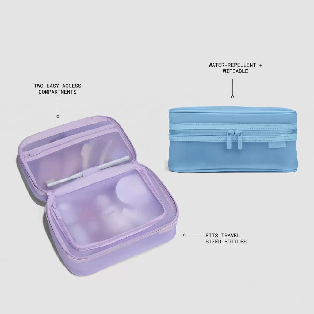 hanging travel toiletry bag product reference view 3