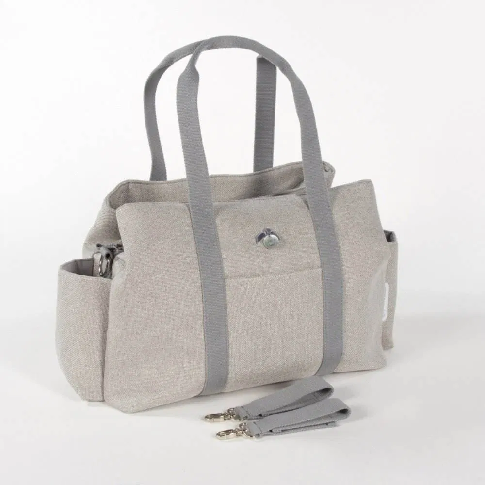 Custom Fabric Diaper Tote Bag with Stroller Straps