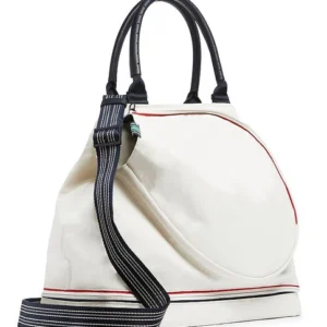 Custom PU Tennis Tote Bag with Racket Pocket and Bottle Holder