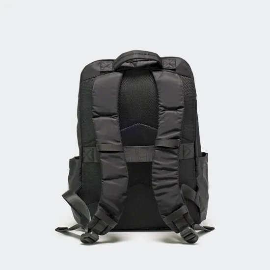 Multi-Pocket Custom Nylon Unisex School Backpack for Subway Travel