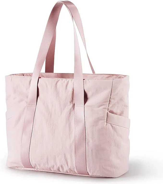 Custom Yoga Tote Bag with Mat Strap and Bottle Pocket