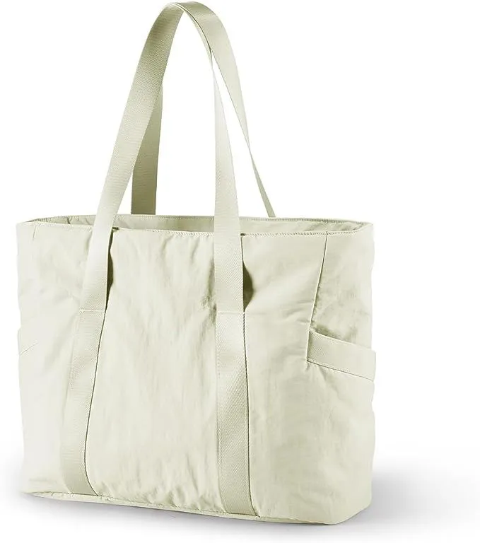Custom Yoga Tote Bag with Mat Strap and Bottle Pocket
