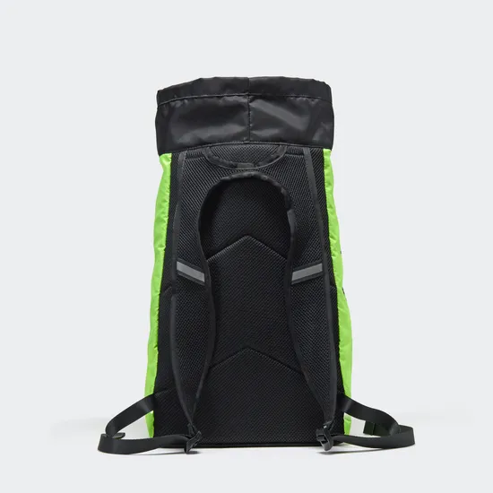 Custom Polyester Drawstring Sports Backpack with Side Zipper Pocket