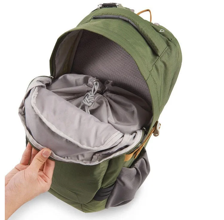 Custom Ripstop Nylon Camera Backpack with Padded Dividers and Side Access