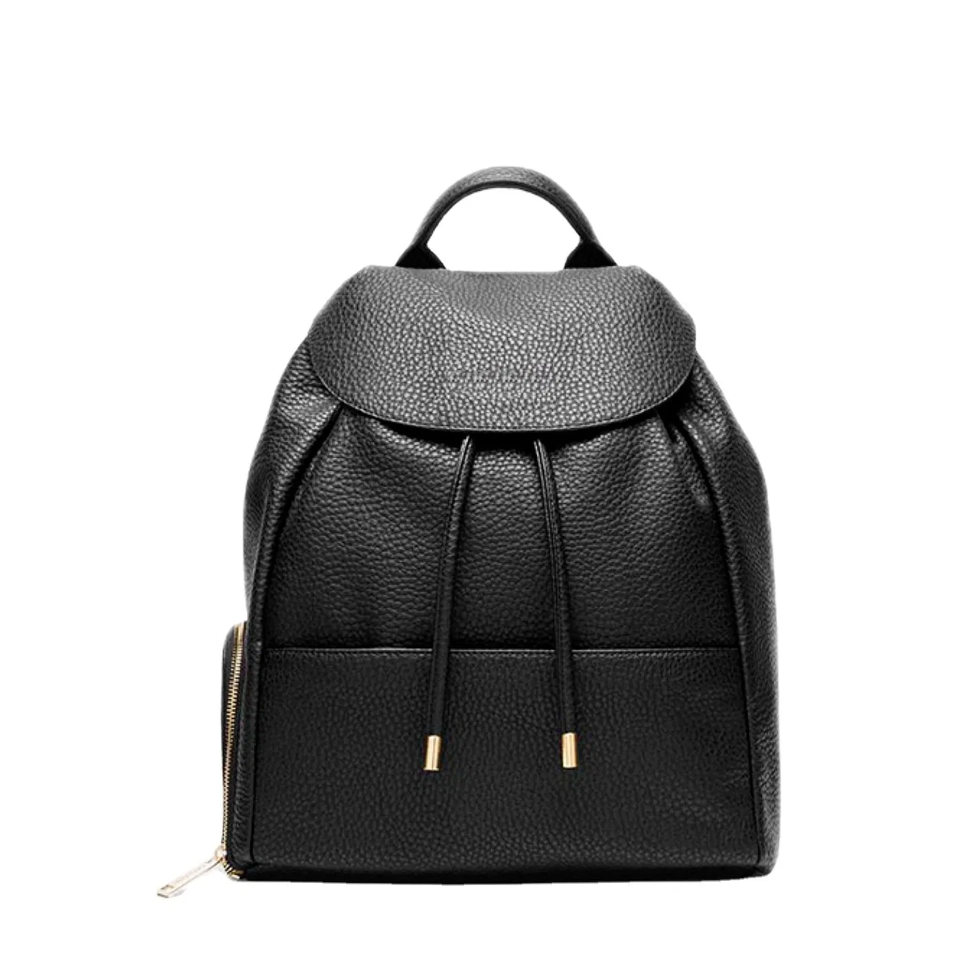Custom PU Diaper Backpack with Drawstring Closure and Organizer Pockets