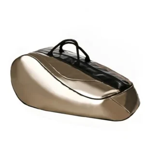 Custom PU Tennis Racket Bag with Multiple Compartments and Carry Handles