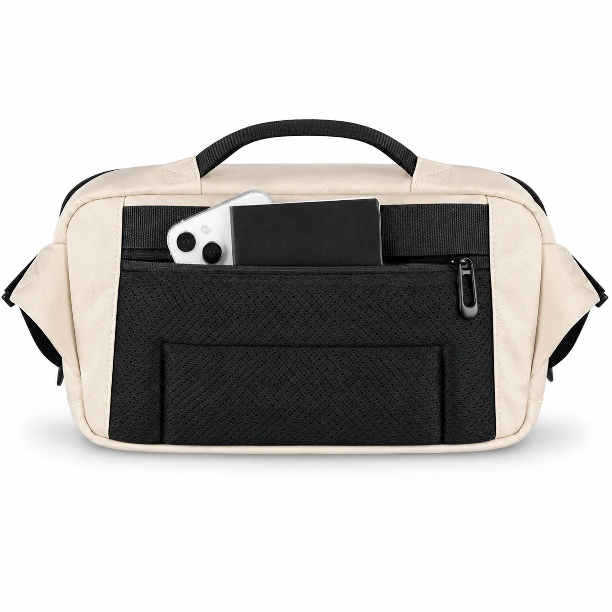 Custom Polyester Camera Shoulder Bag with Padded Dividers and Tripod Straps