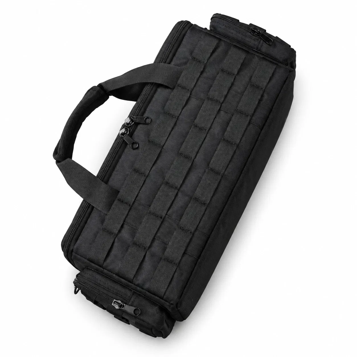 Custom Polyester Equipment Tool Bag with Webbing Panels and Shoulder Strap