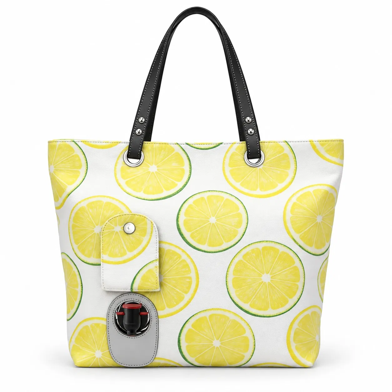 Custom Printed Oxford Insulated Wine Bag with Dispenser Valve and Handles