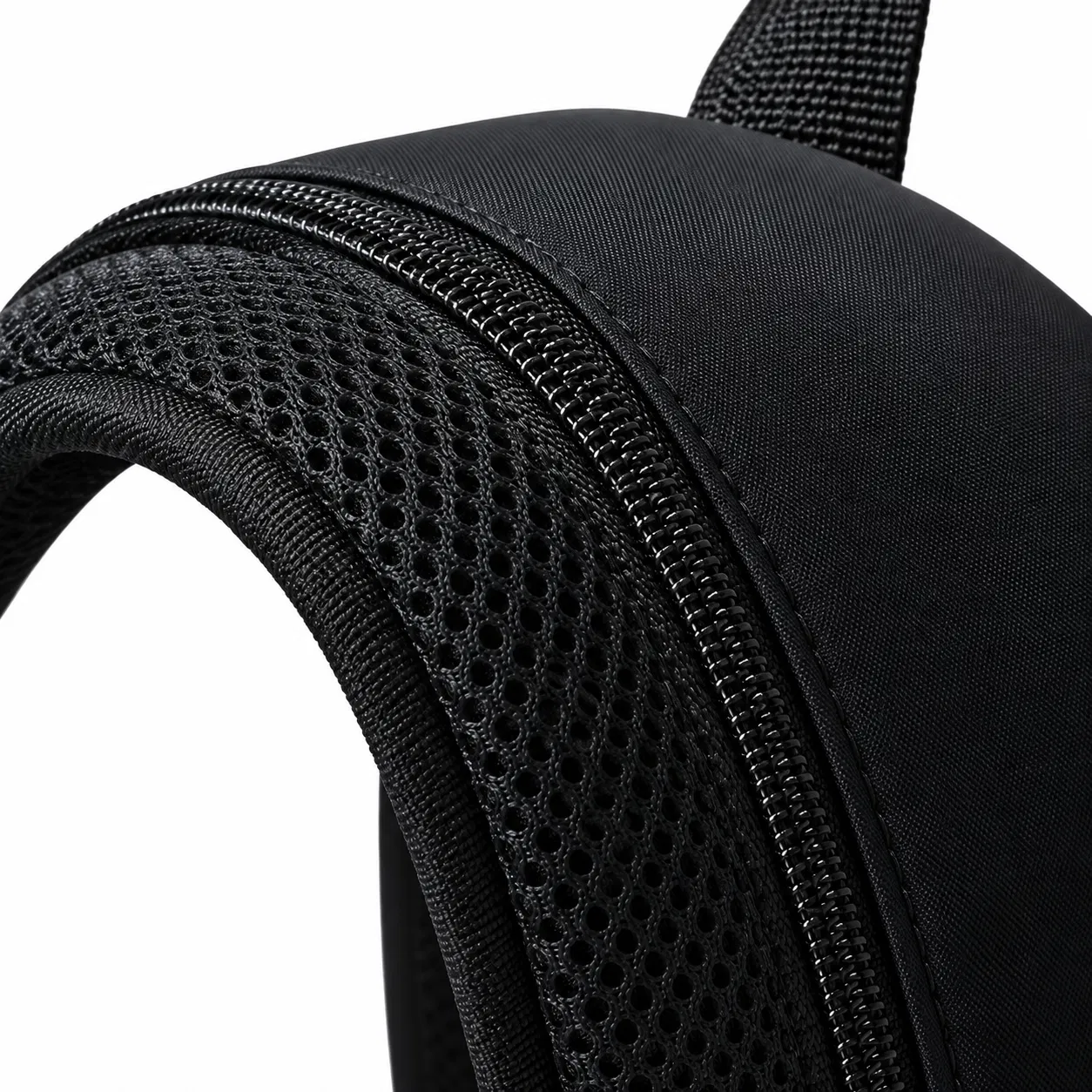 Custom Quilted Polyester Backpack with Front Zipper and Side Pockets
