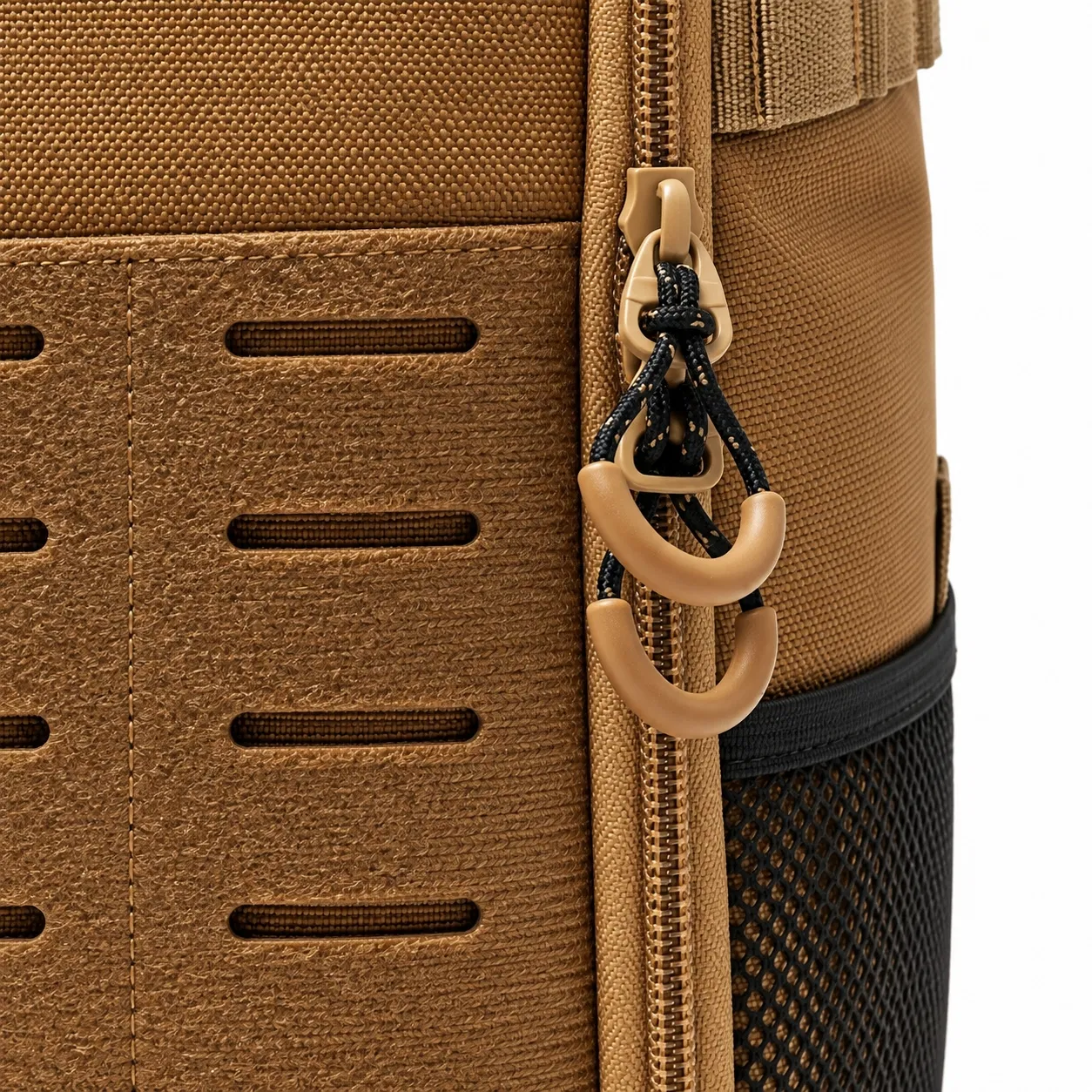 Custom Polyester Sling Chest Bag with Slotted Front Panel and Mesh Pocket