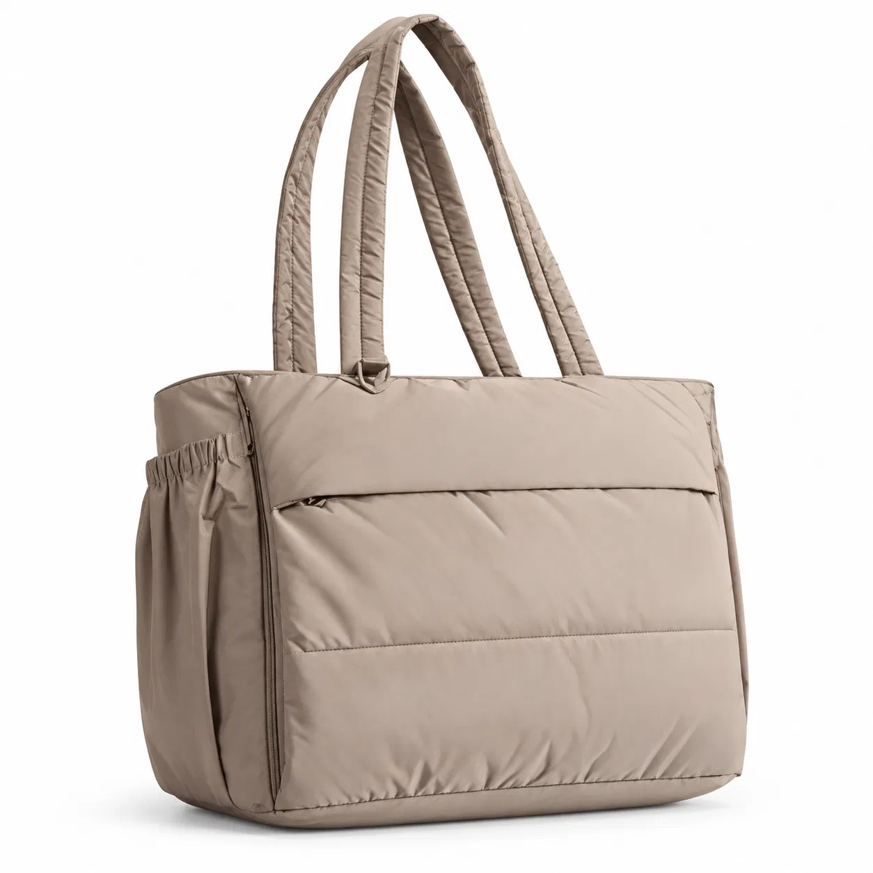 Custom Polyester Gym Tote Bag with Yoga Mat Holder and Pockets