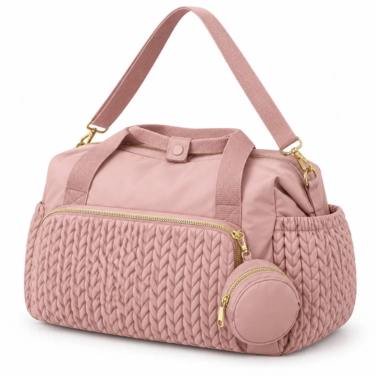 Expandable Large Capacity Diaper Tote for Hospital and Family Travel