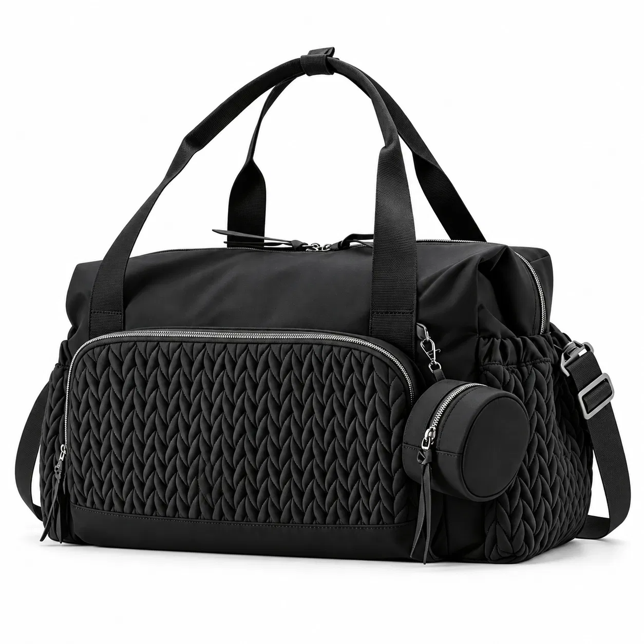 Expandable Large Capacity Diaper Tote for Hospital and Family Travel