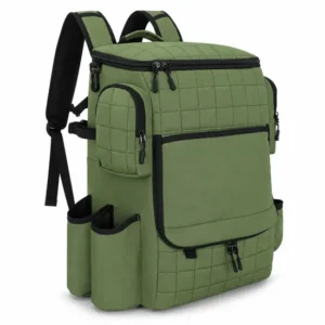 Custom Oxford Disc Golf Backpack with Multiple Pockets and Disc Compartments
