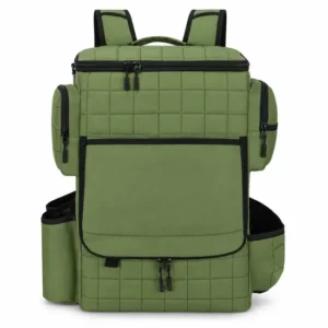 Custom Oxford Disc Golf Backpack with Multiple Pockets and Disc Compartments
