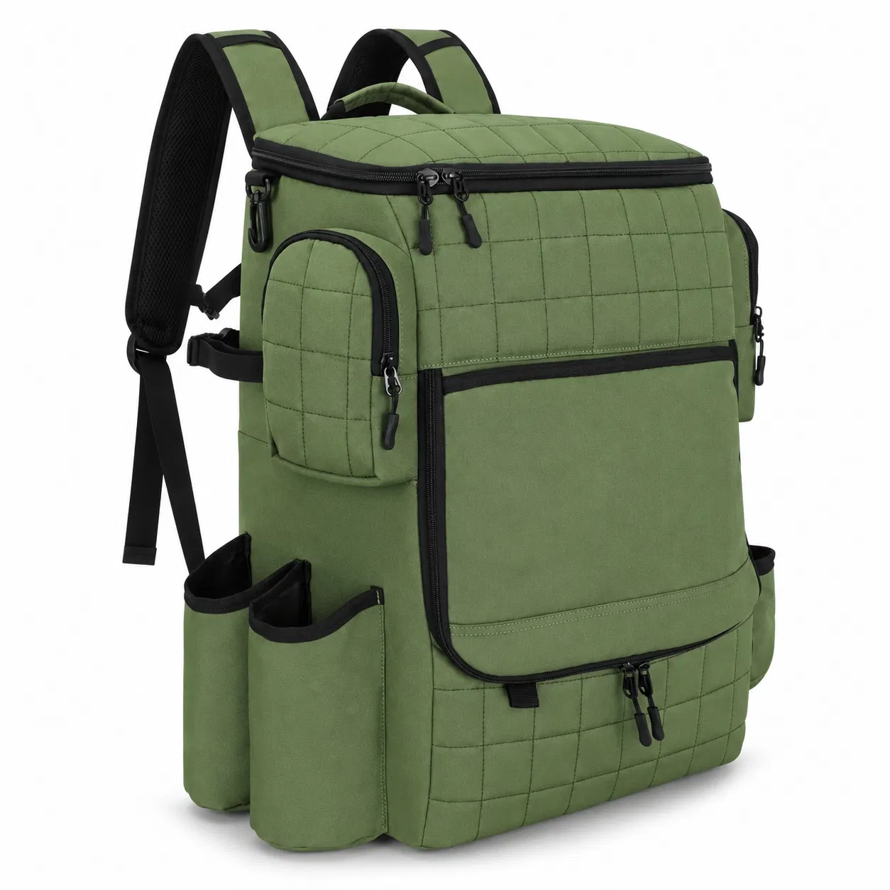 Custom Oxford Disc Golf Backpack with Multiple Pockets and Disc Compartments