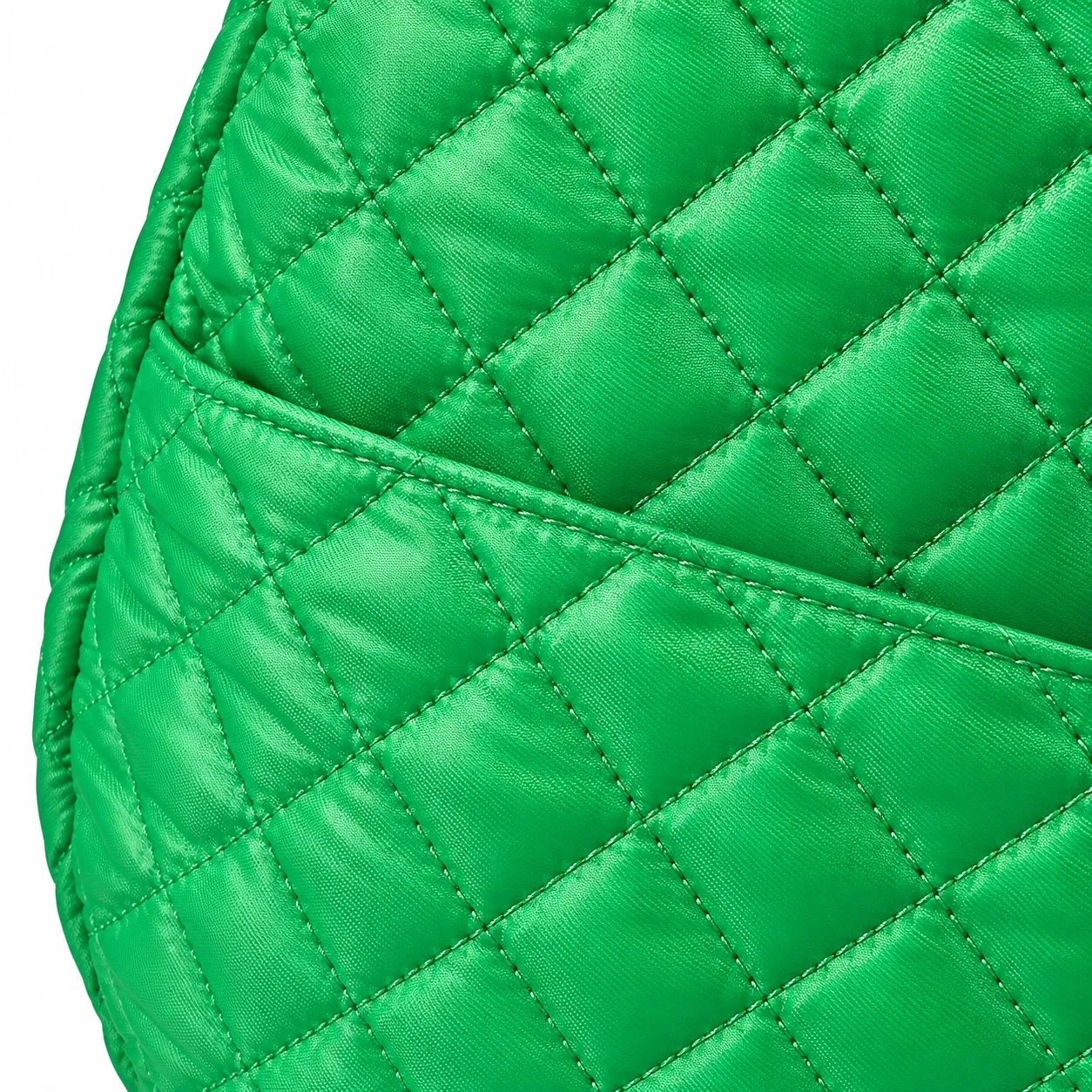 Custom Quilted Polyester Tennis Sling Bag with Adjustable Shoulder Strap