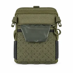 Polyester Binocular Harness Chest Bag with Adjustable Straps and Mesh Pocket