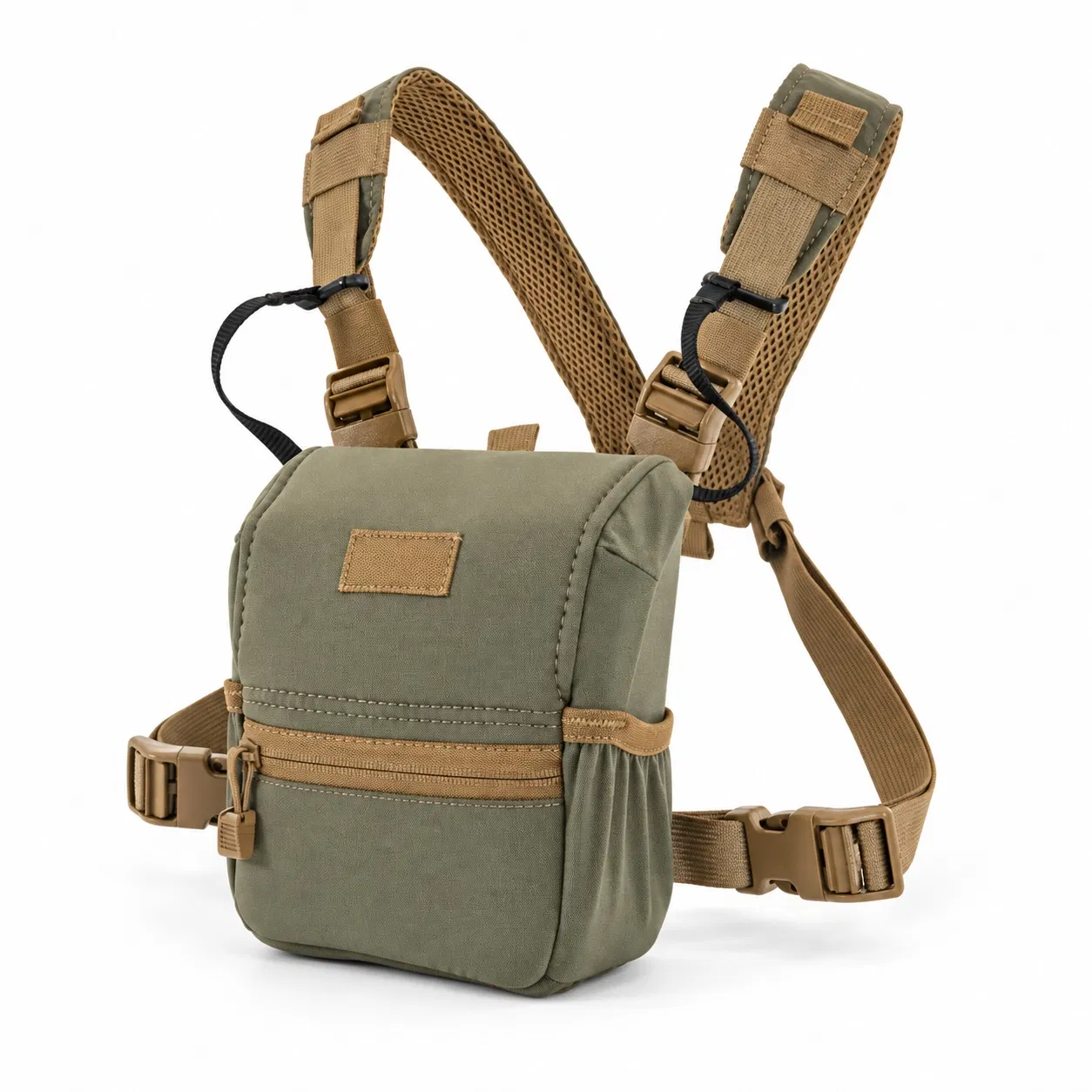 Adjustable Camouflage Binocular Harness Bag for Hunting
