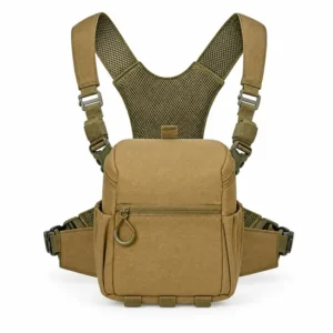Adjustable Camouflage Binocular Harness Bag for Hunting