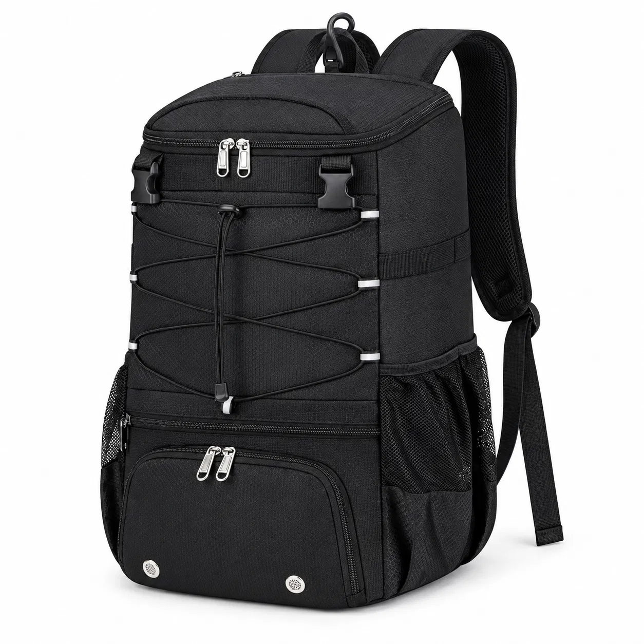 Custom Oxford Baseball Backpack with Bat Holders Helmet Carrier and Shoe Compartment