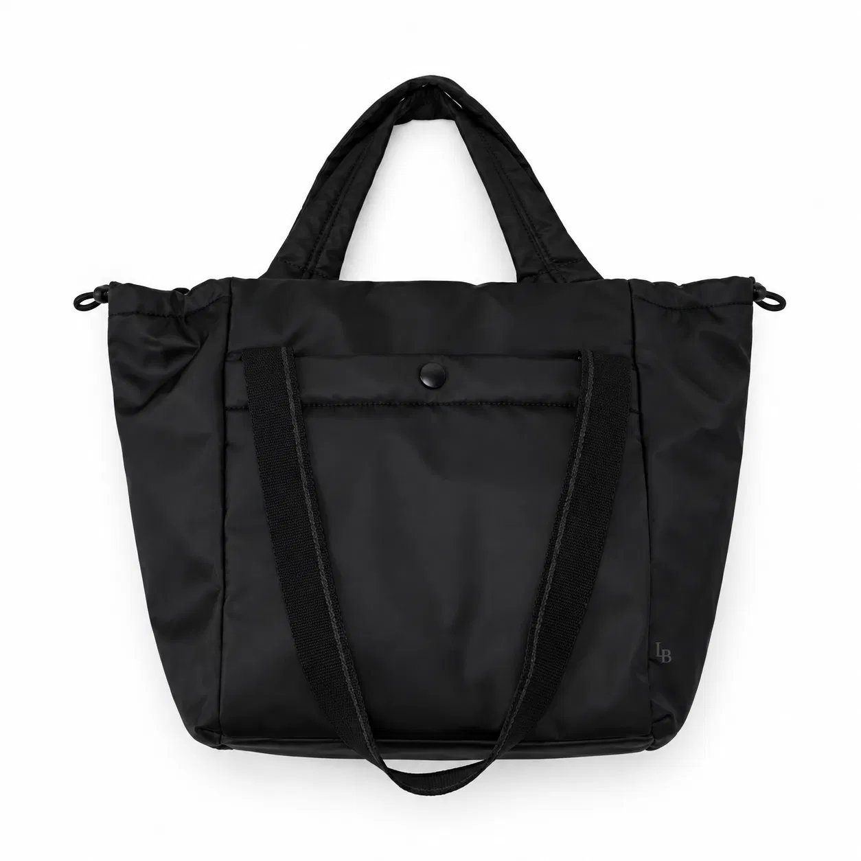 Custom Polyester Work Tote Bag with Zippered Main Compartment and Organized Interior