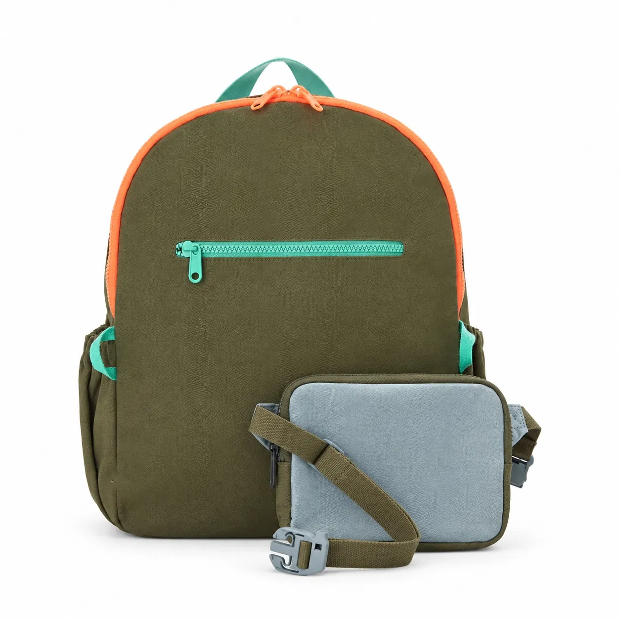 Geometric Polyester Toddler School Backpack