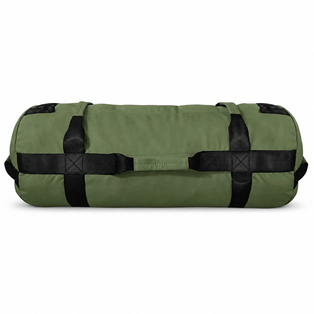 Olive Green Adjustable Weight Training Sandbag with Soft Carry Handles