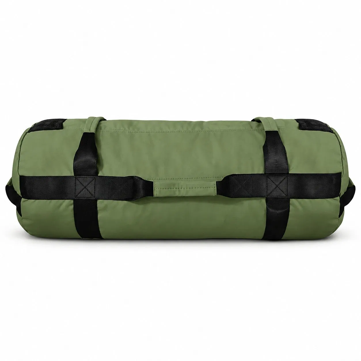 Olive Green Adjustable Weight Training Sandbag with Soft Carry Handles
