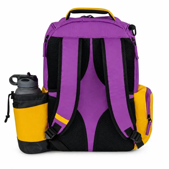 Custom Disc Golf Backpack with Front Disc Storage and Bottle Pocket