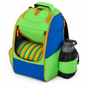 Custom Logo Disc Golf Backpack with Multiple Storage Pockets and Reinforced Structure