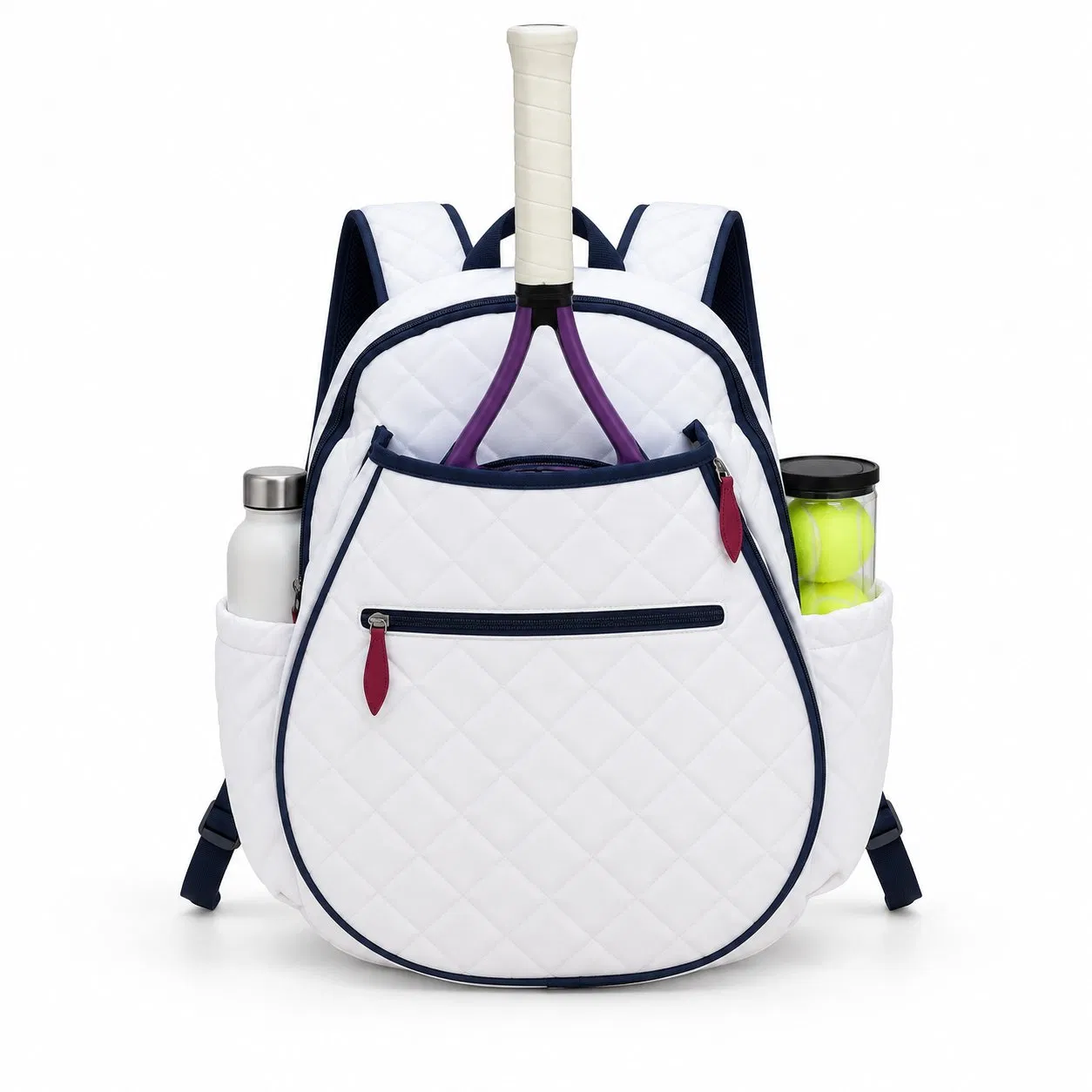 Logo Polyester Tennis Racket Backpack