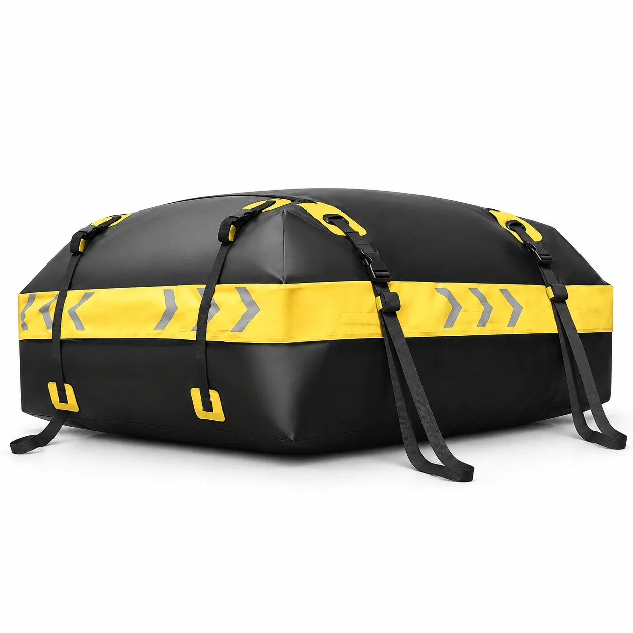 Custom Soft Roof Cargo Carrier Bag with Zipper Closure and Securing Straps