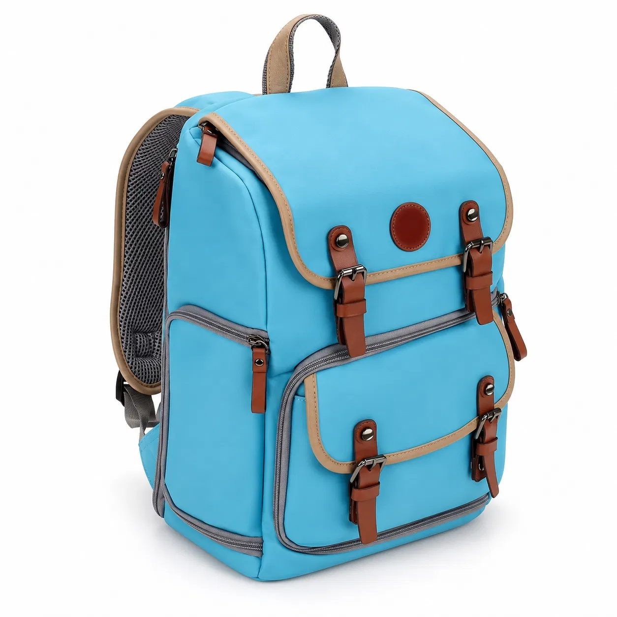 Custom Trading Card Storage Backpack with Adjustable Dividers and Playmat Straps