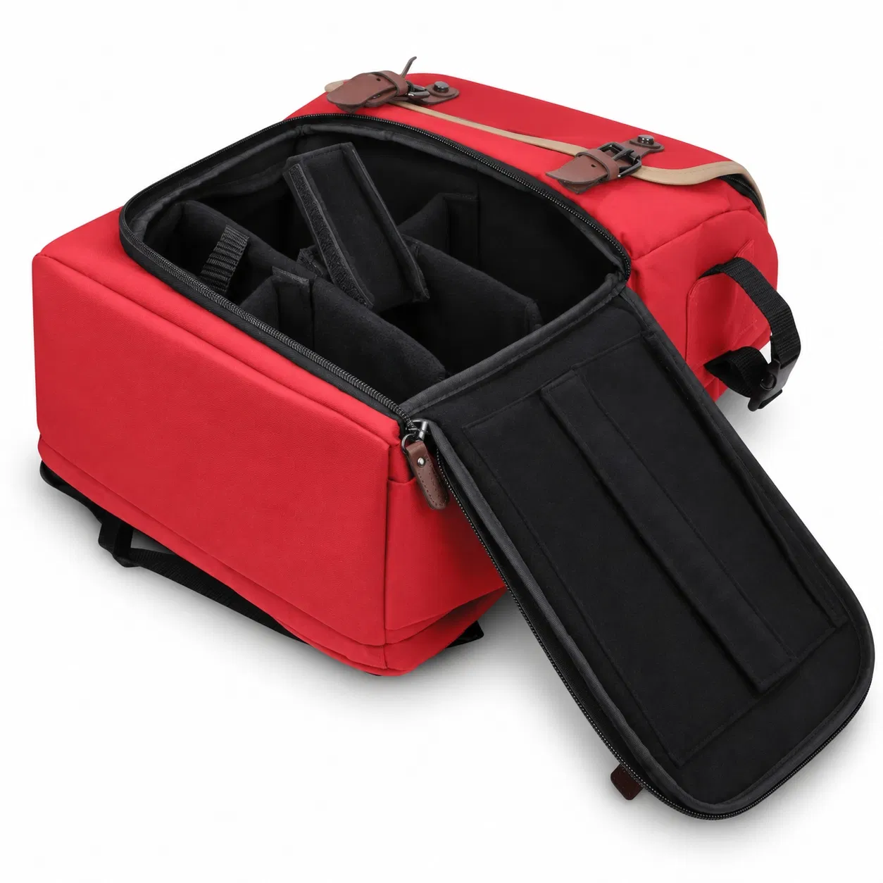 Custom Trading Card Storage Backpack with Adjustable Dividers and Playmat Straps
