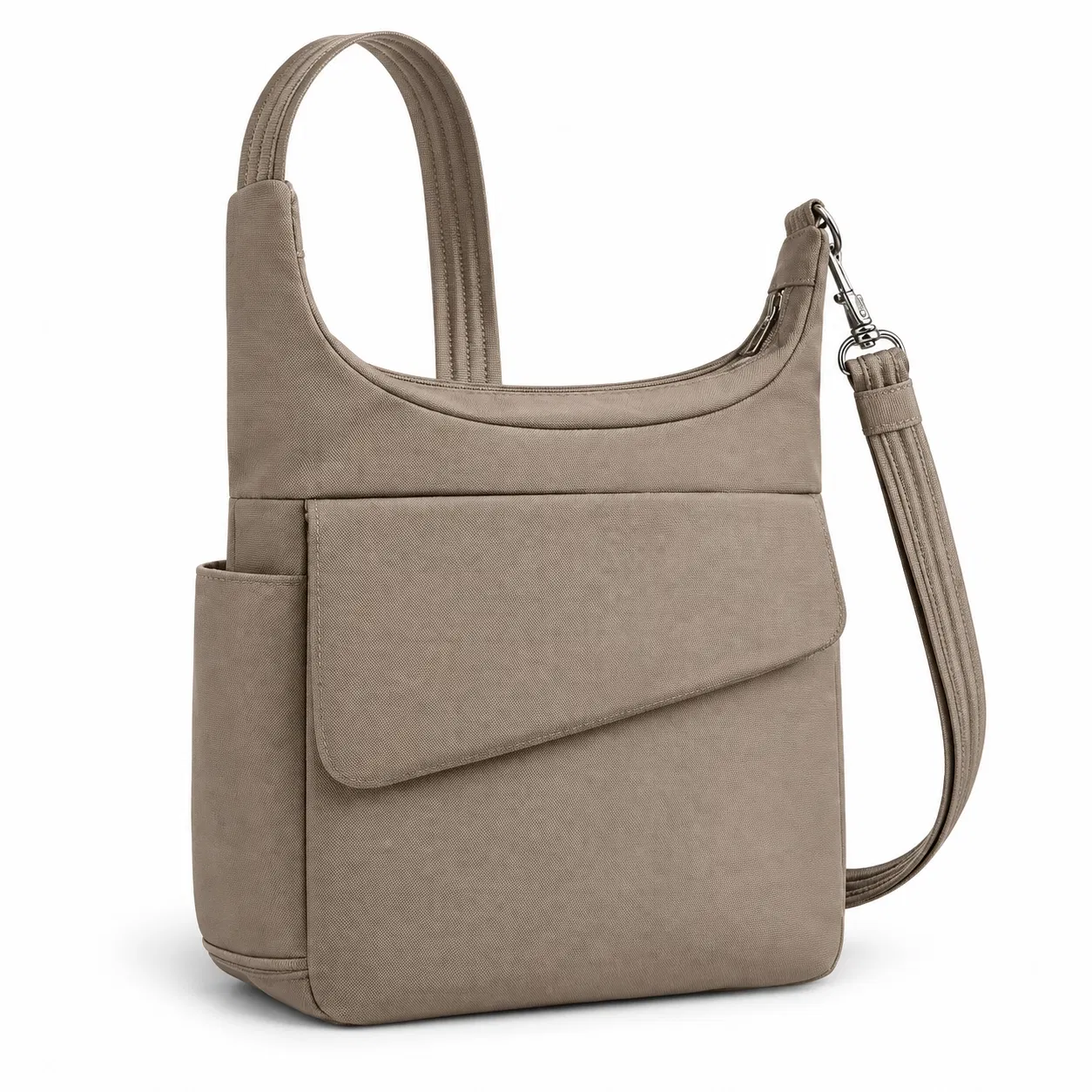 Nylon Women Crossbody Shoulder Bag with Adjustable Strap for Travel