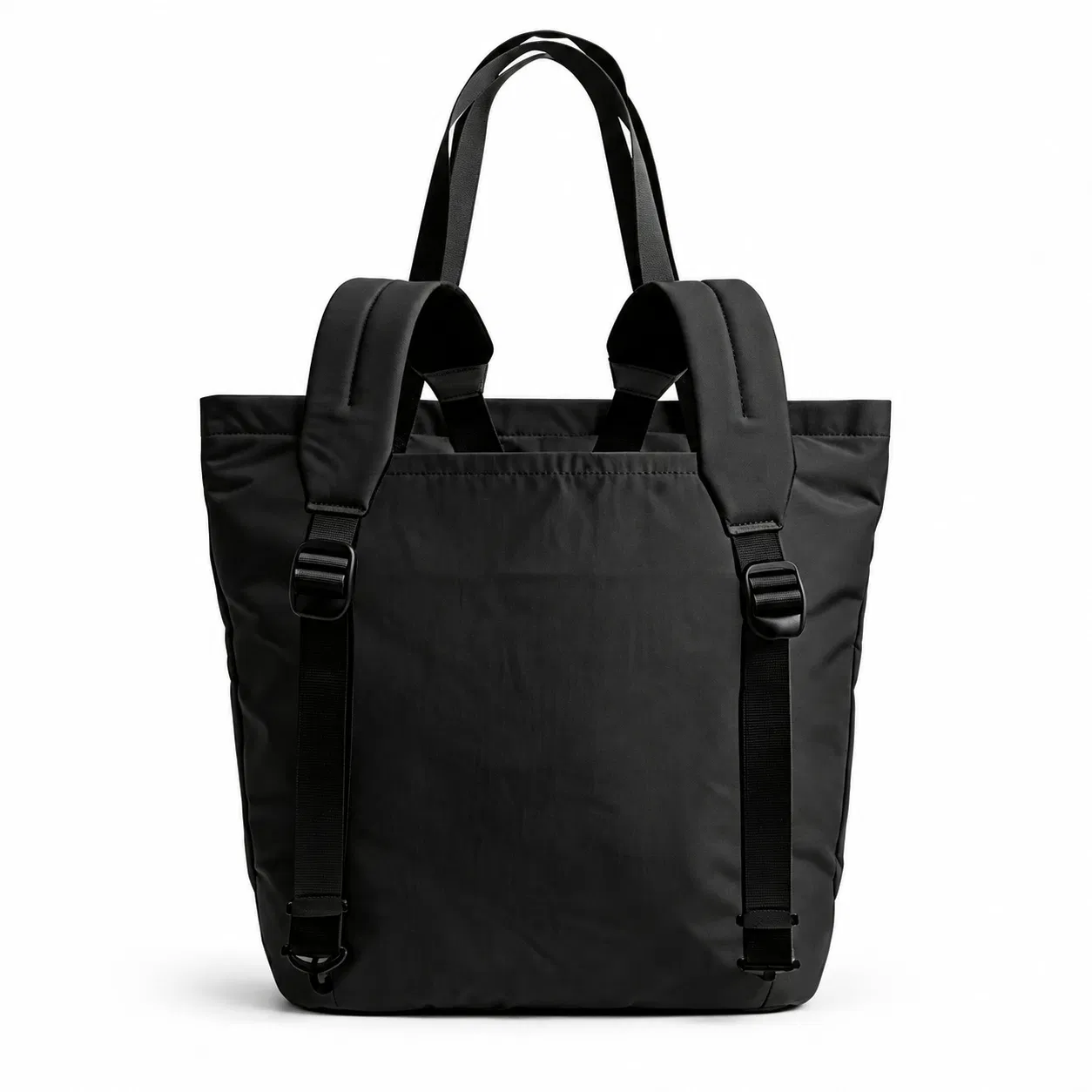 Nylon Women Shoulder Tote Bag with Carry Handles for Daily Shopping
