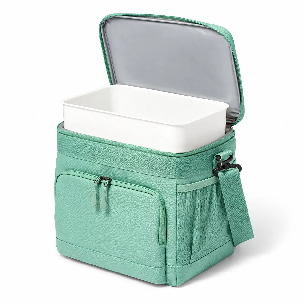 Logo Portable Nylon Insulated Soft Cooler Bag