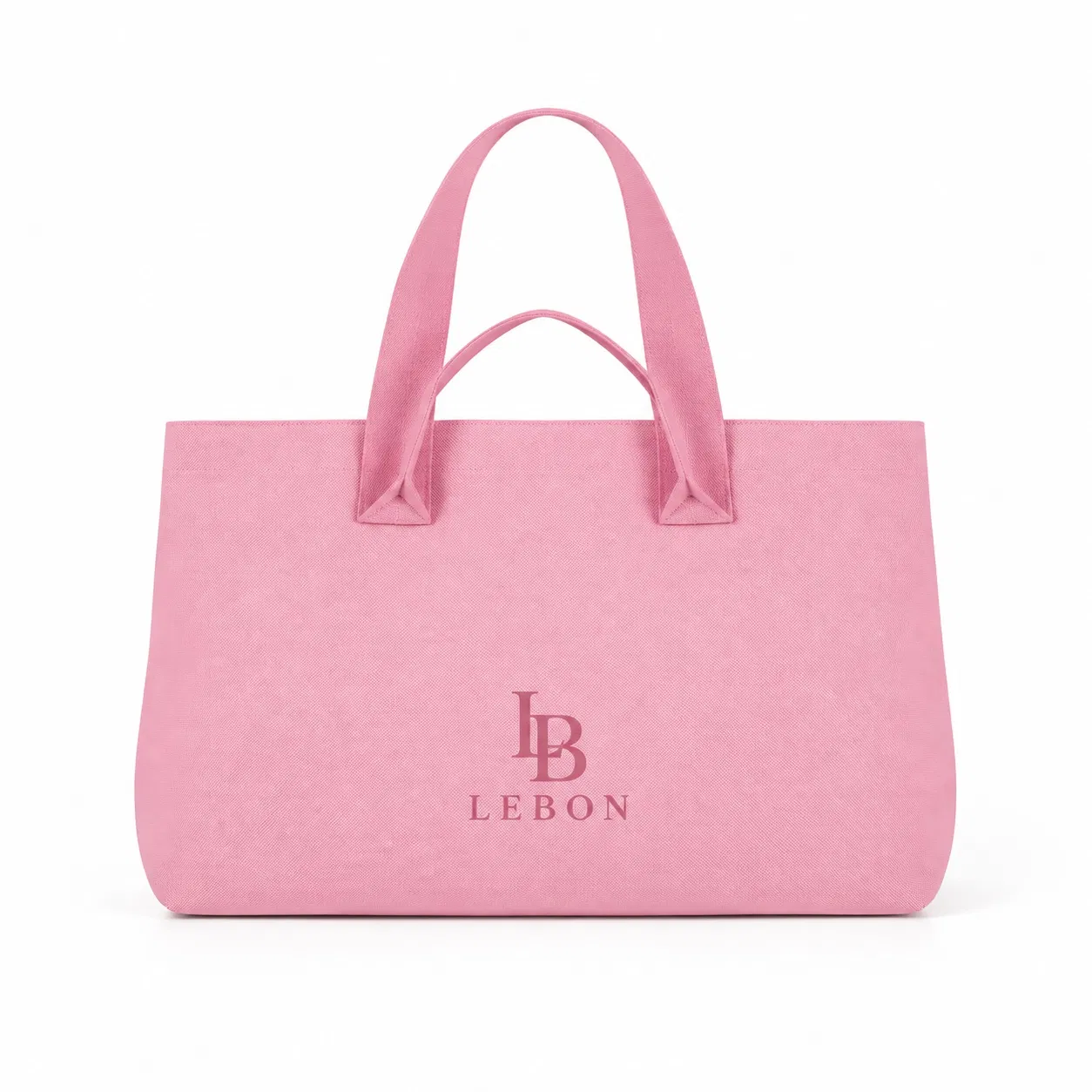 Logo Knit Tote Bag with Polyester Lining