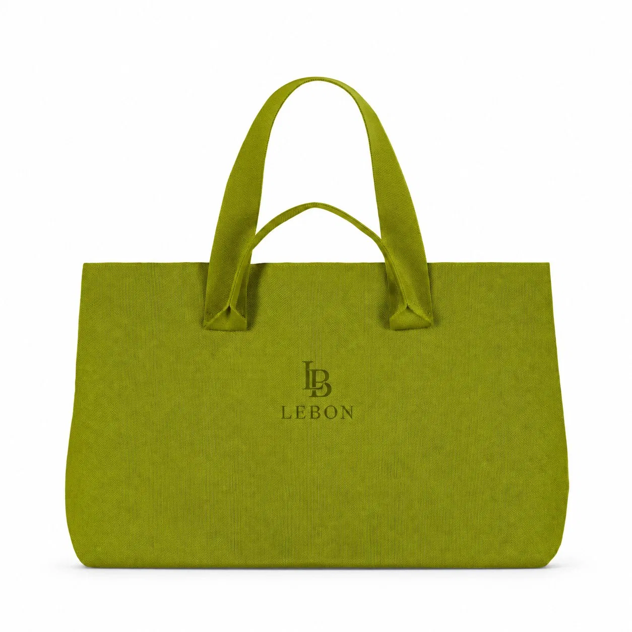 25L Knitted Shopping Tote Bag with Shoulder Straps and Custom Knitted Logo
