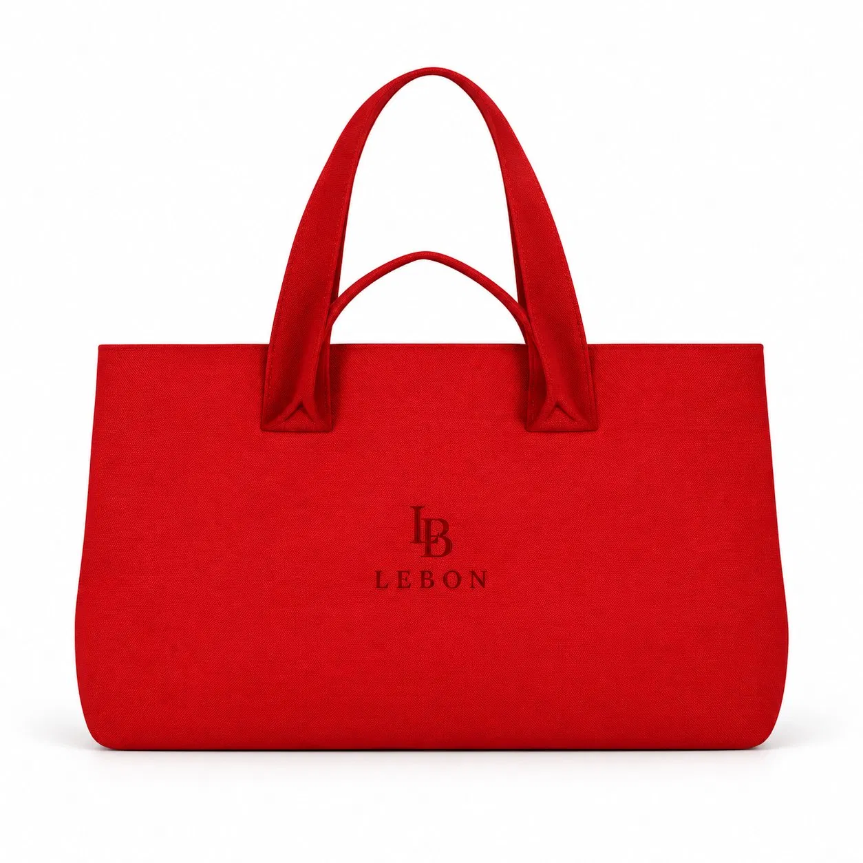 25L Knitted Shopping Tote Bag with Shoulder Straps and Custom Knitted Logo