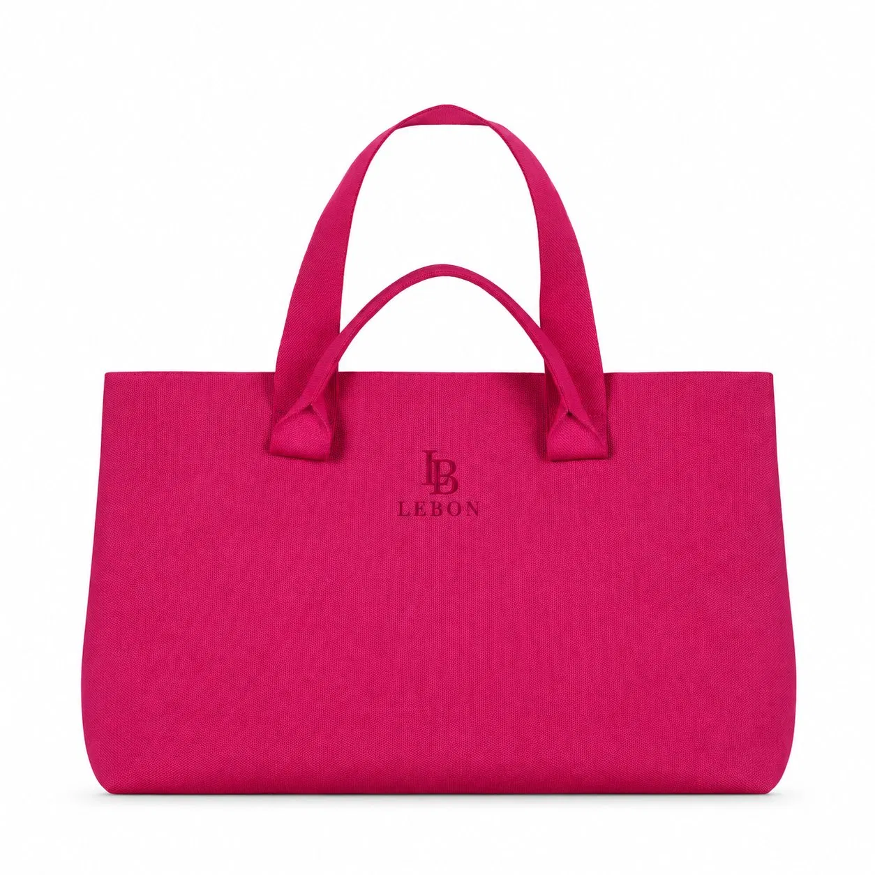 25L Knitted Tote Bag with Carry Handles Shoulder Straps and Custom Logo