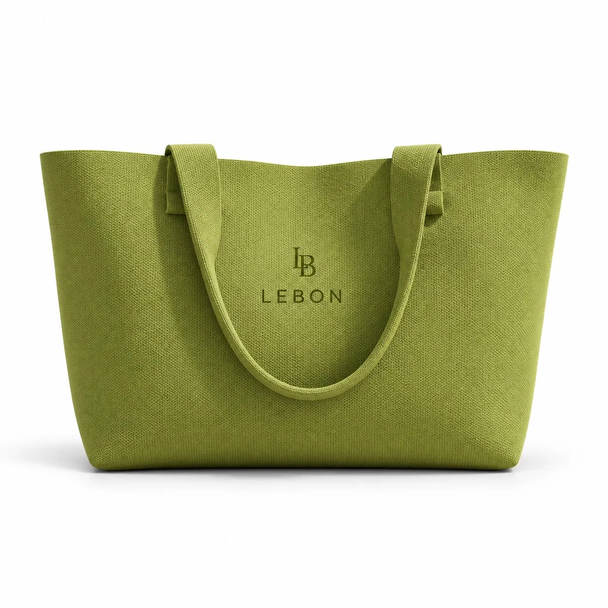 Jacquard Knitted Shoulder Tote Bag with Open Top and Custom Logo