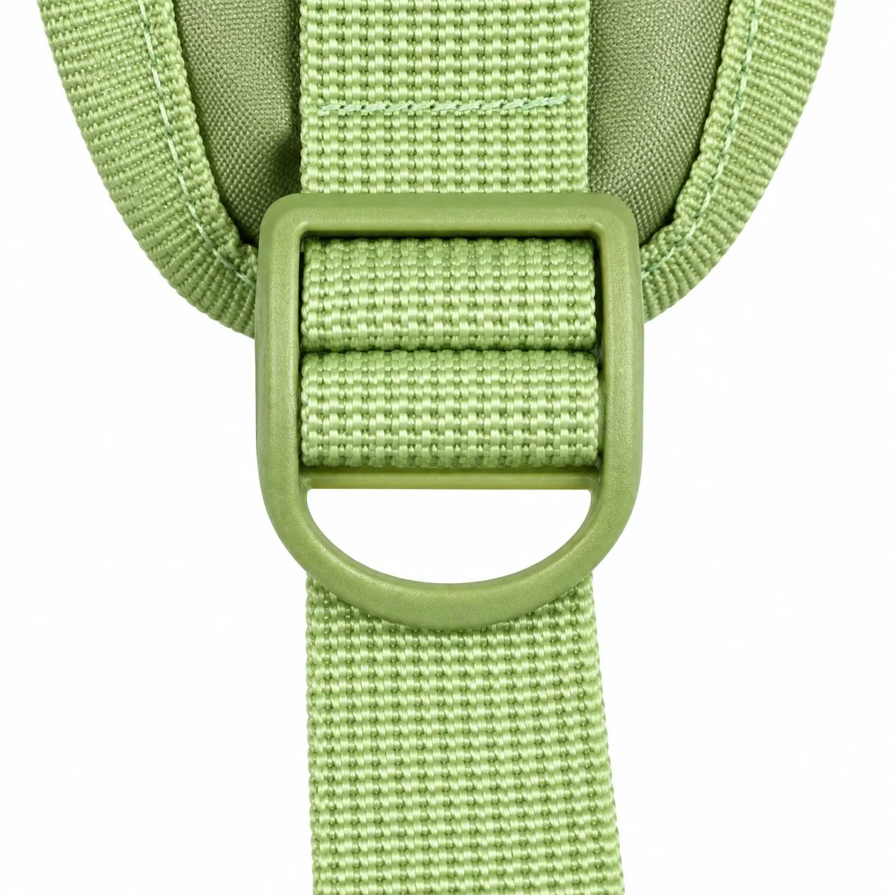 Cream and Green Polyester Mesh Beach Tote Bag with Zipper