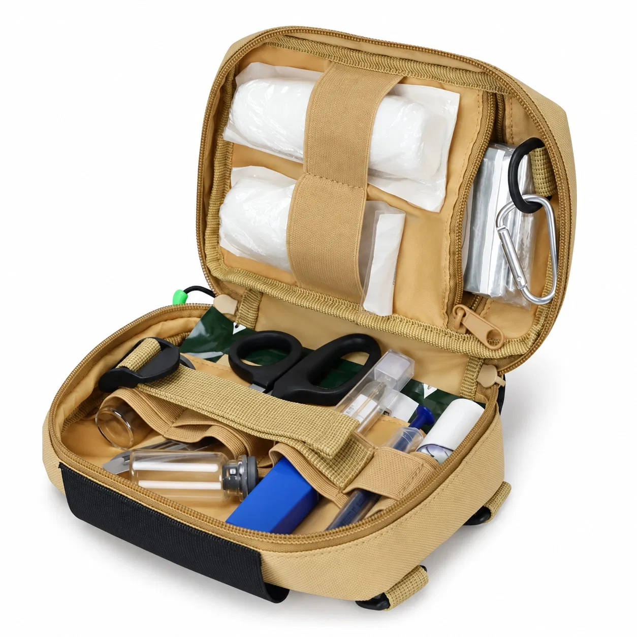 Lebon Oxford Tool Organizer Pouch with Mesh Pocket and Handle
