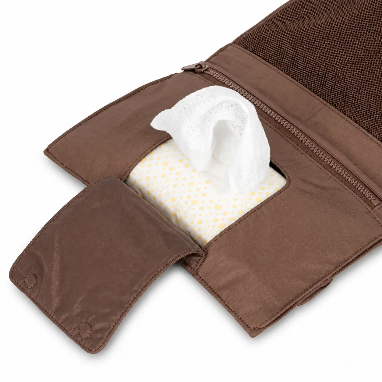 Lebon Foldable Diaper Changing Pad Organizer with Wipe Pocket